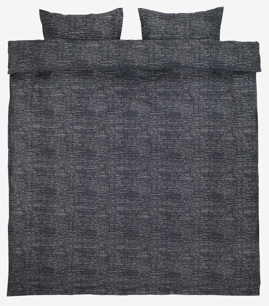 Conjunto capa edredão flanela FILIPPA 260x240 cinzento