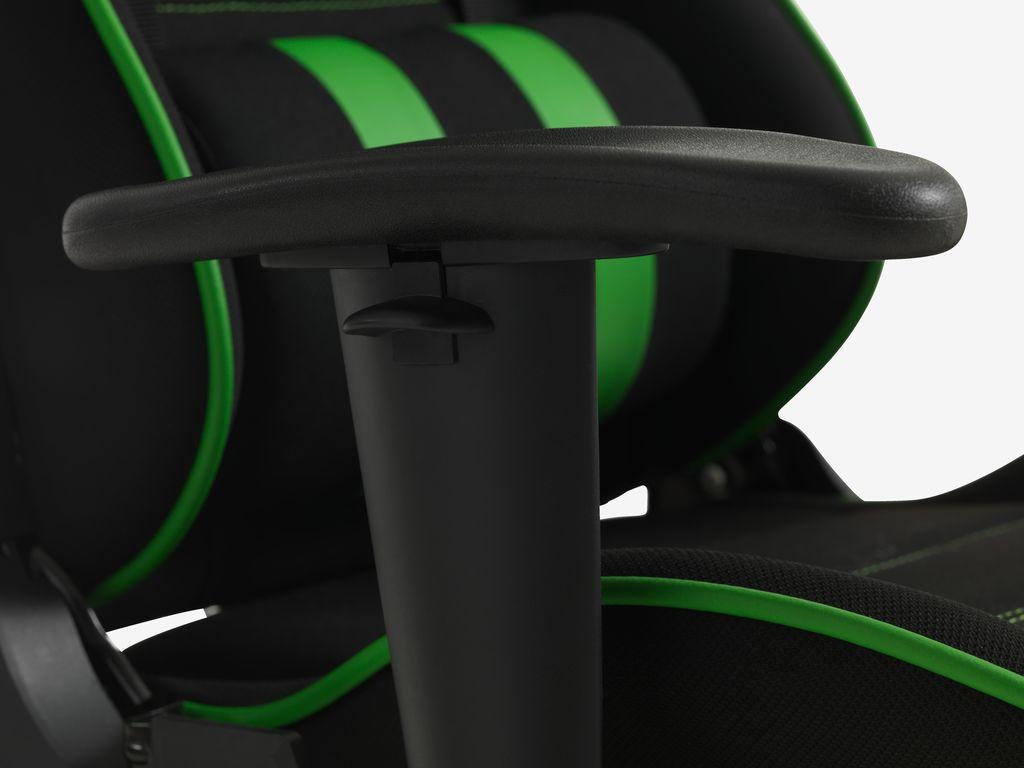 Cadeira gaming LAMDRUP preto/verde