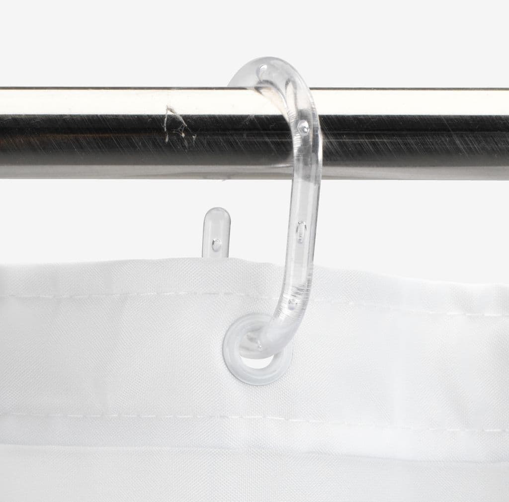 Cortina duche HAGBY 180x200 branco
