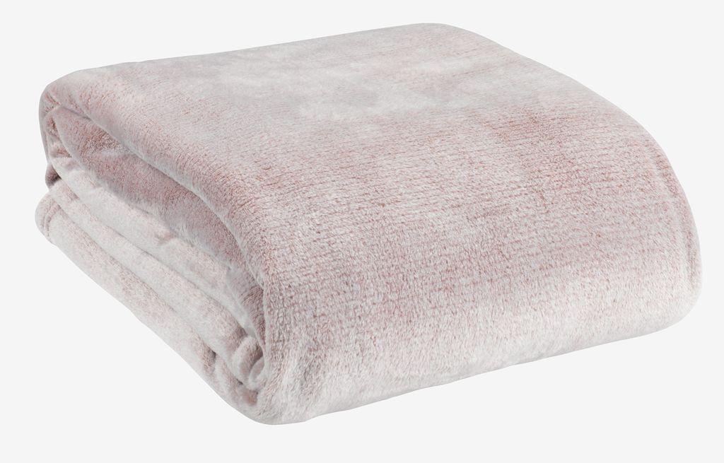 Manta polar KRATTFIOL 200x220 rosa