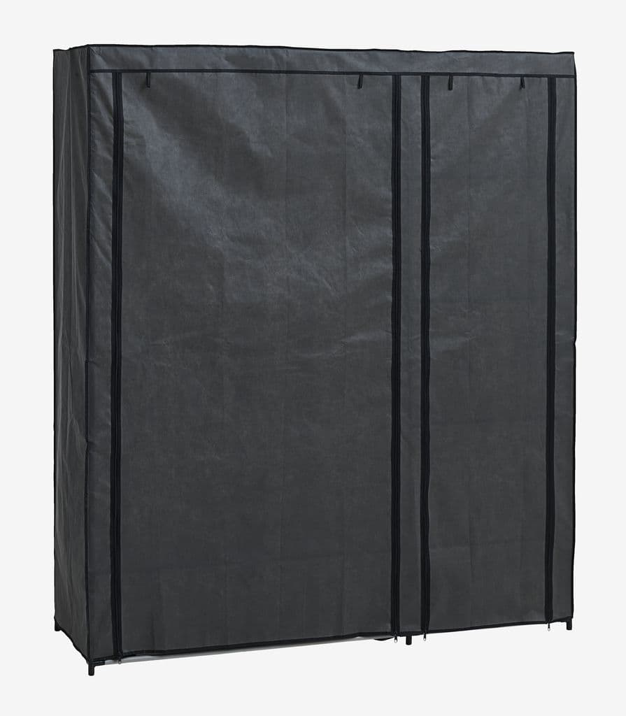 Roupeiro DAMHUS 149x174 cinzento escuro