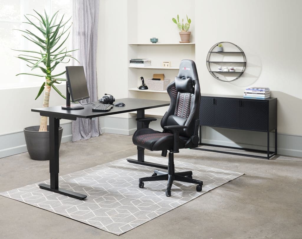 Mesa altura regulável SVANEKE 60x120 preto