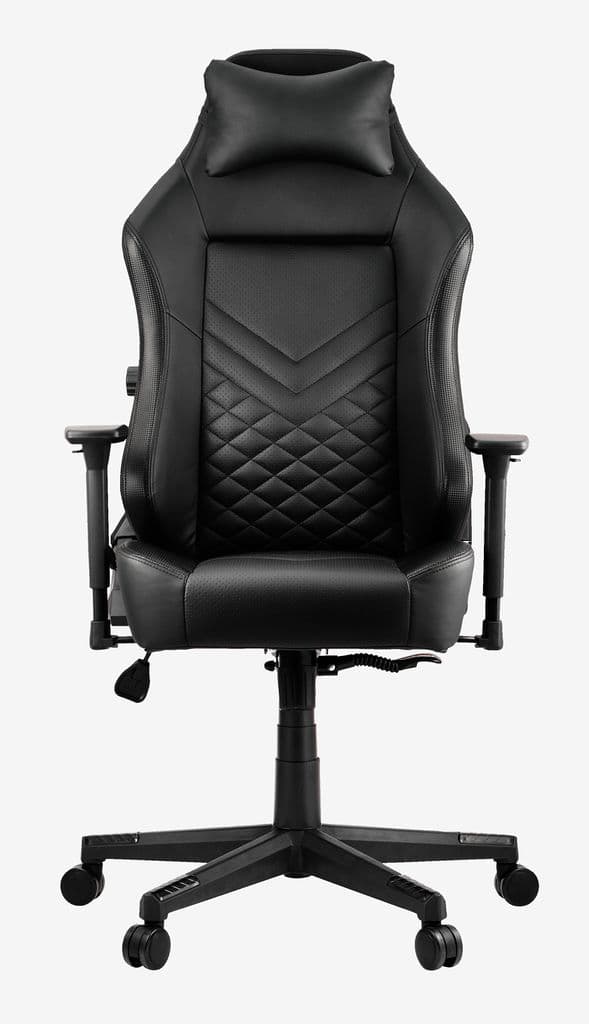Cadeira gaming ABILDAA pele sintética preto