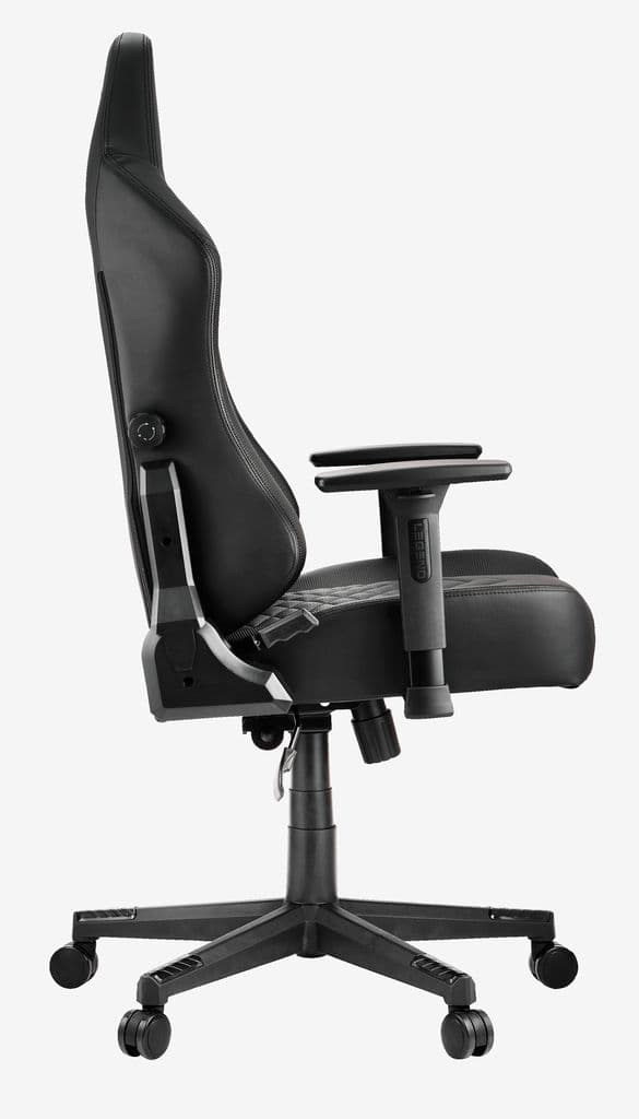 Cadeira gaming ABILDAA pele sintética preto