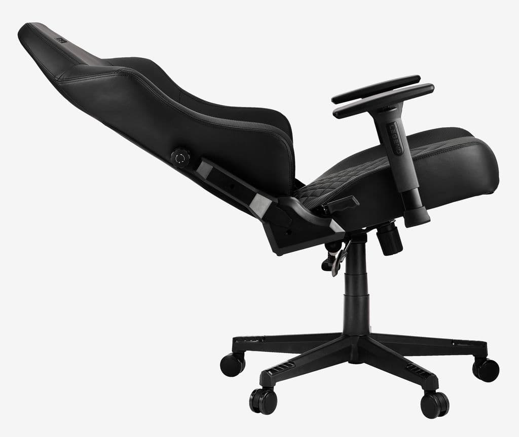 Cadeira gaming ABILDAA pele sintética preto