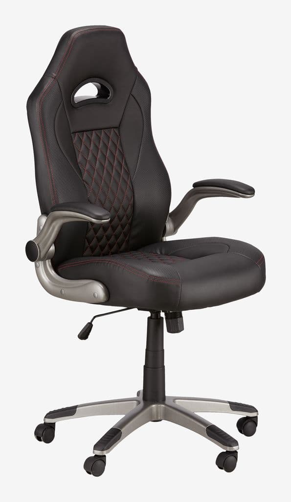 Cadeira gaming HYRUP preto/vermelho