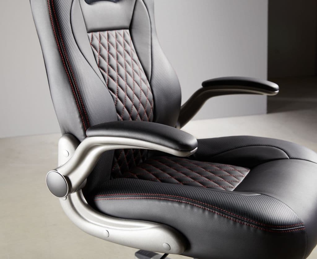 Cadeira gaming HYRUP preto/vermelho