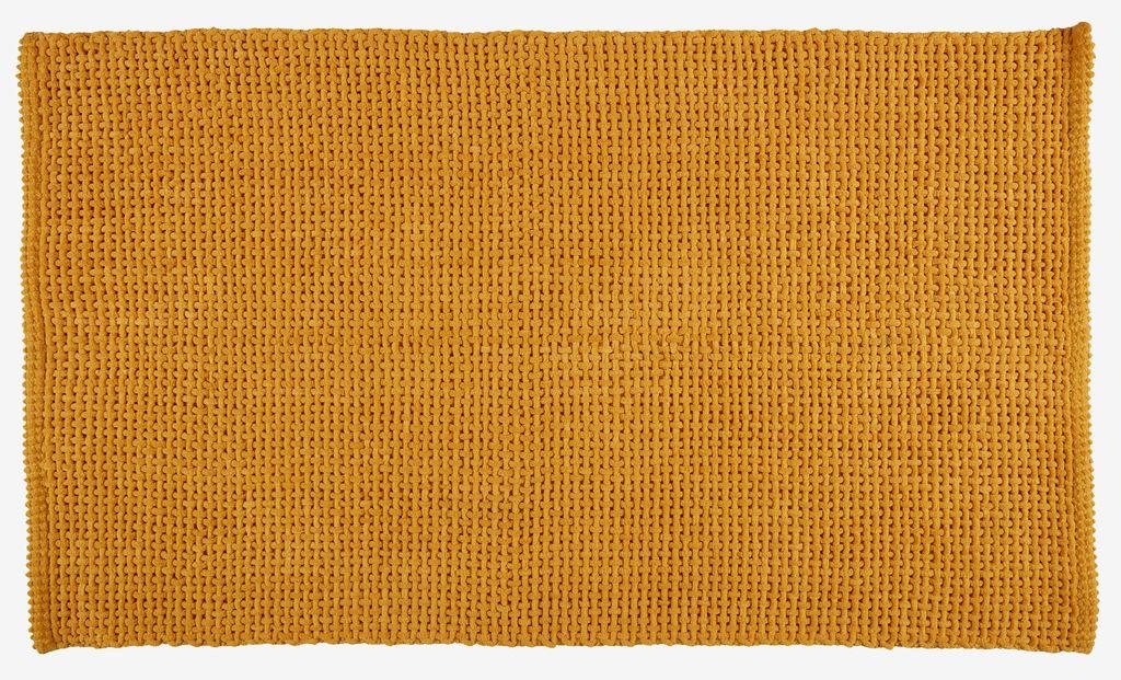 Tapete de casa de banho NOLVIK 70x120 amarelo KRONBORG