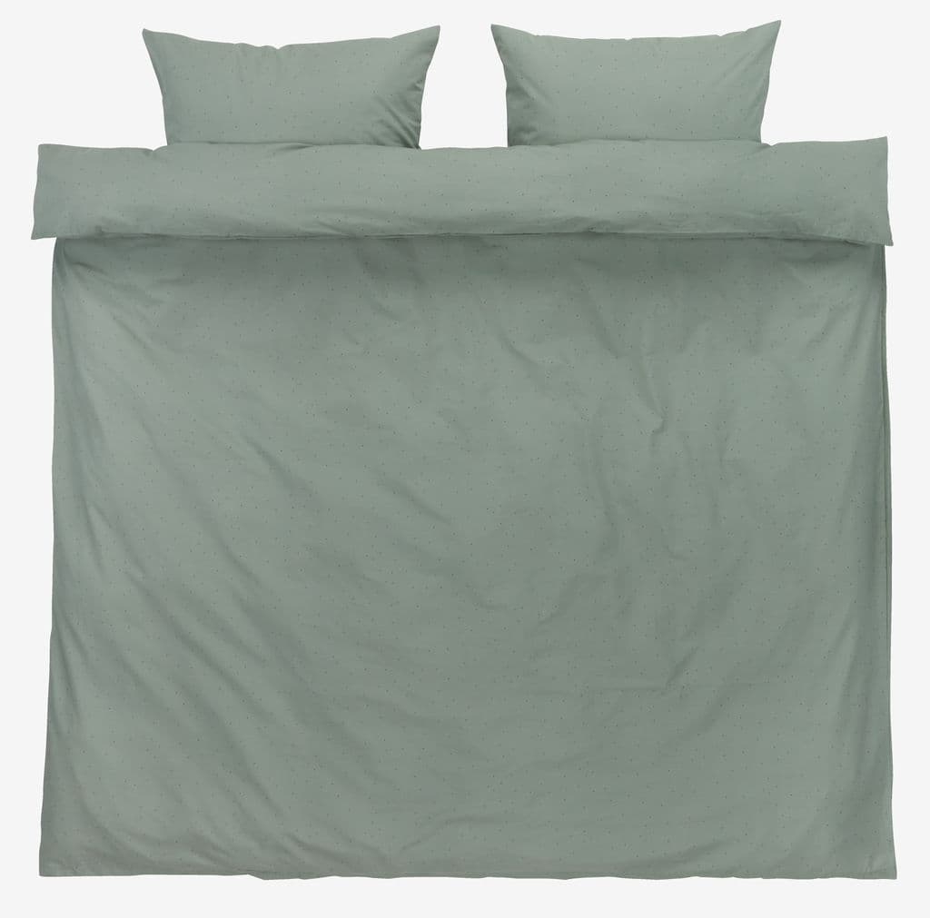 Conjunto capa edredão MARY 240x220 verde claro