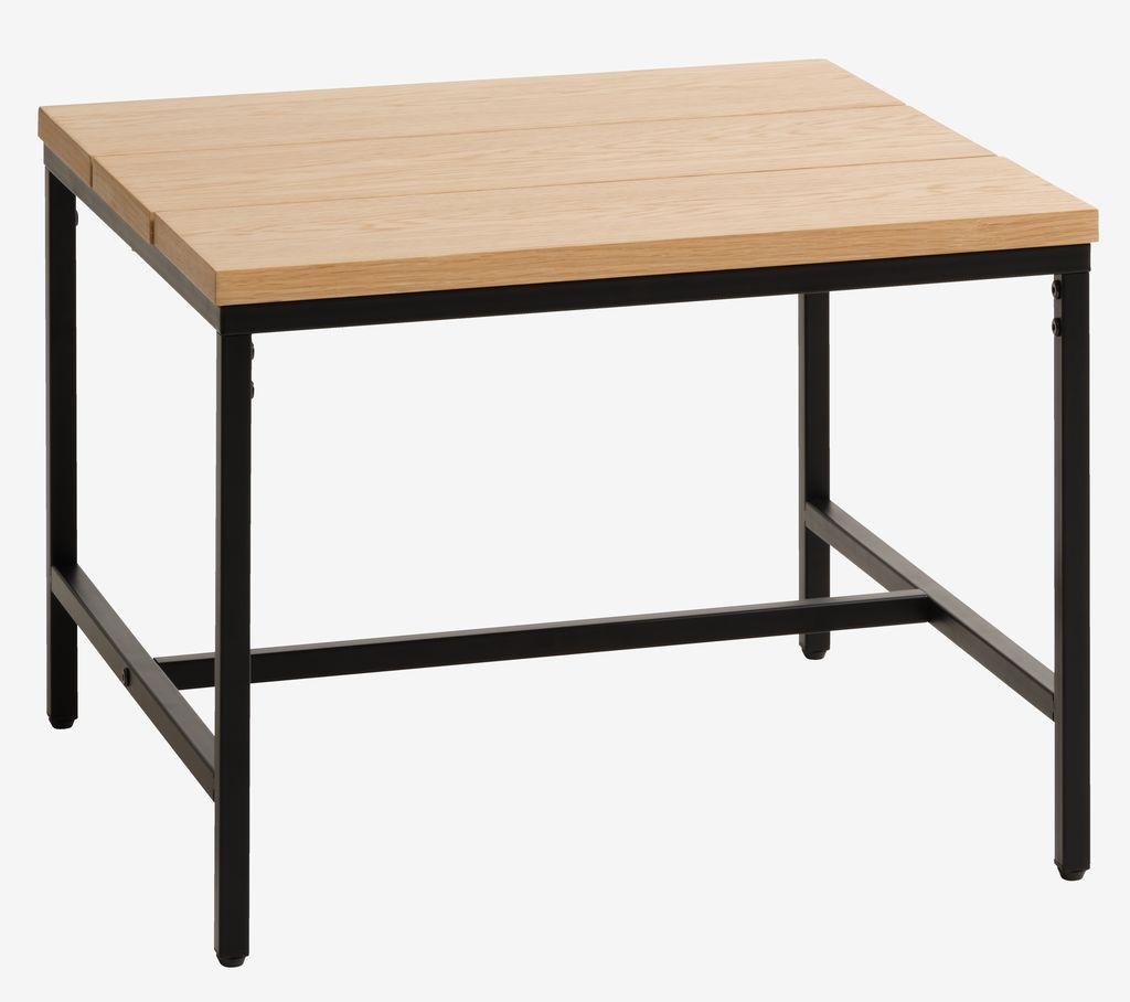 Mesa de centro TEBSTRUP 60x60 carvalho/preto