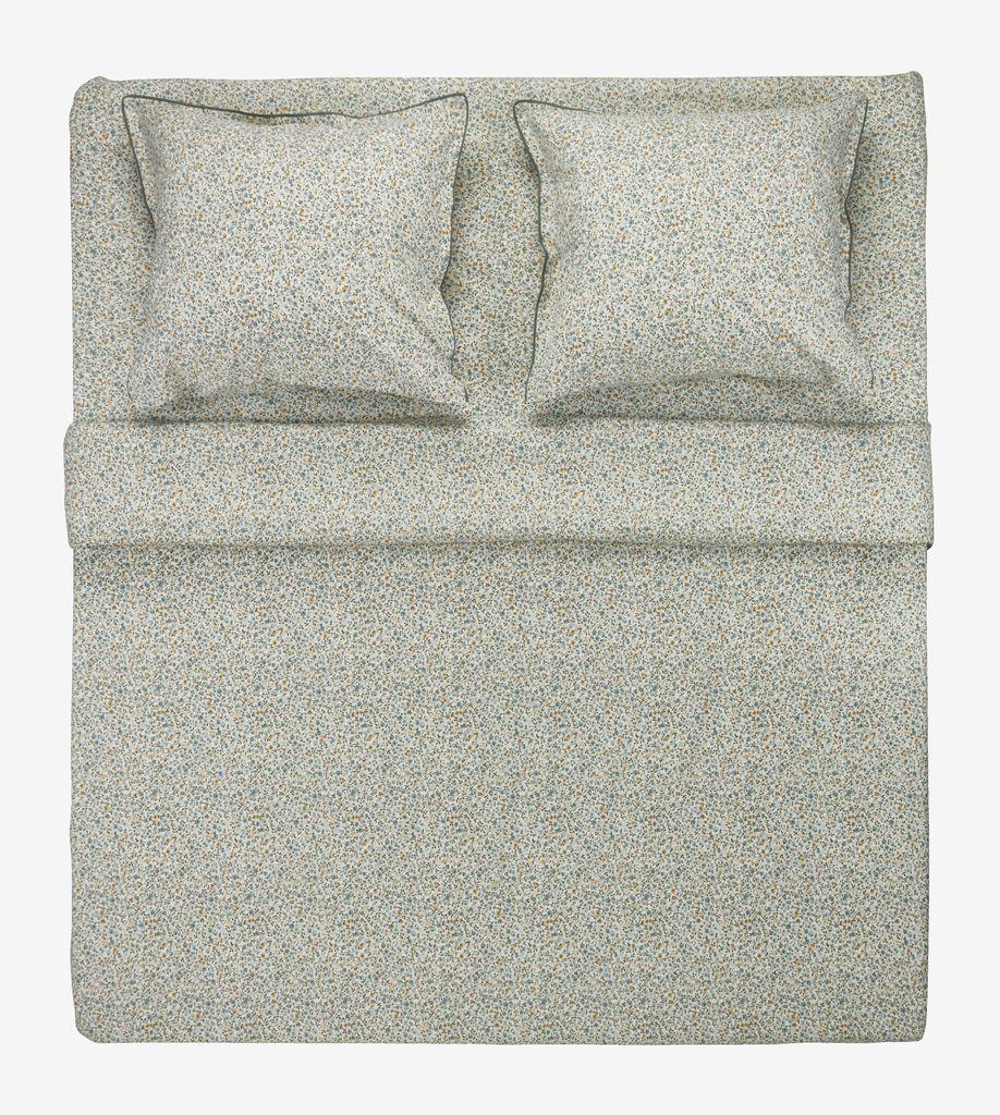 Conjunto de lençóis percal EMILY 220x260 azul