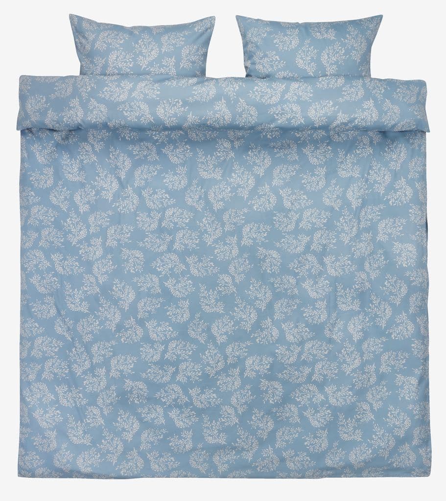 Conjunto capa edredão acetinado VIOLA 240x220 azul