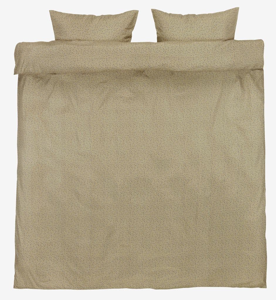 Conjunto capa edredão BELINA micro 240x220 verde-seco