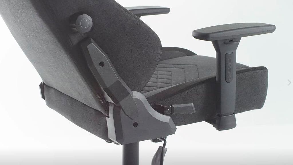 Gaming chair ABILDAA anthracite grey