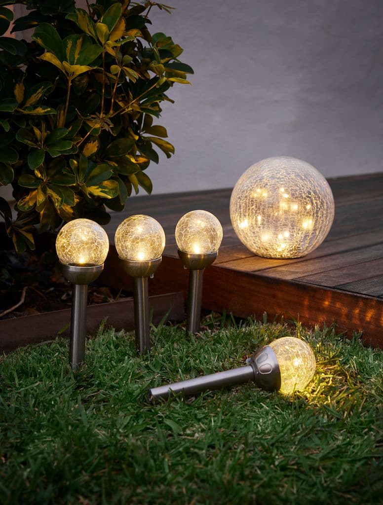 Candeeiro solar HAVSVALE Ø20xA29cm transparente