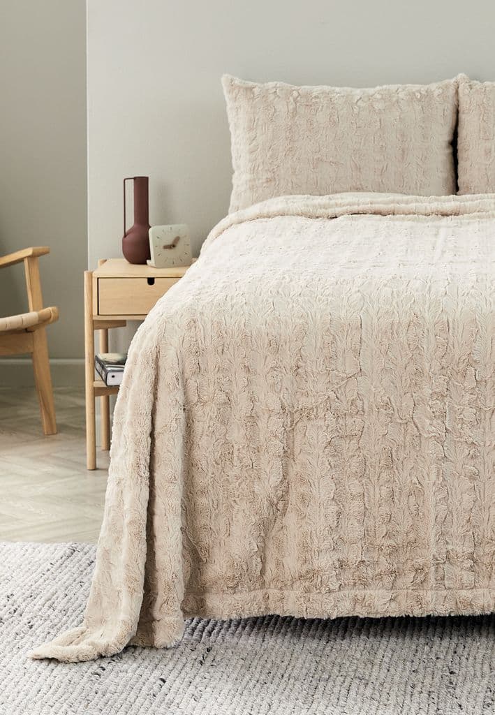 Almofada de encosto MYGGBLOM 50x70 bege