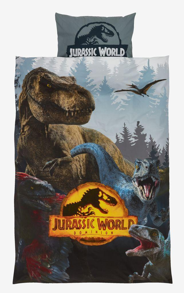 Conjunto capa edredão JURASSIC WORLD 155x220