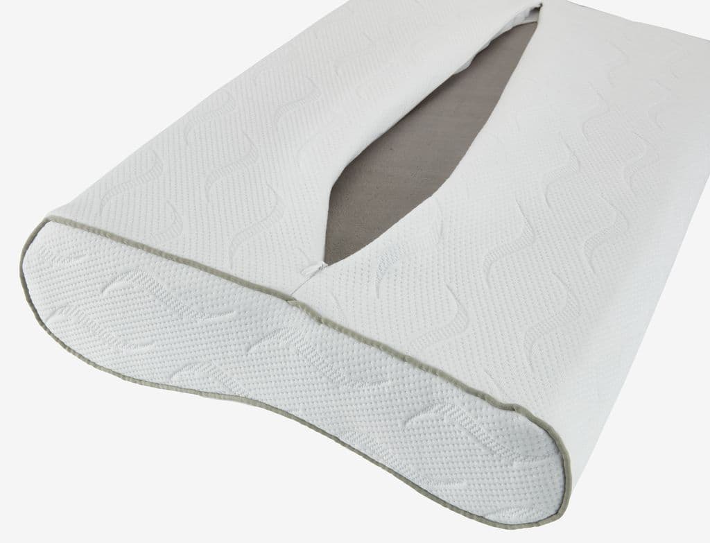Almofada ergonómica viscoelástica 40x60x11/9 WELLPUR KYRKJA