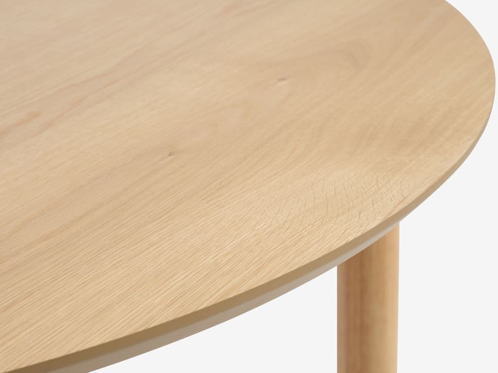Mesa de jantar MARSTRAND Ø110/110x200 carvalho