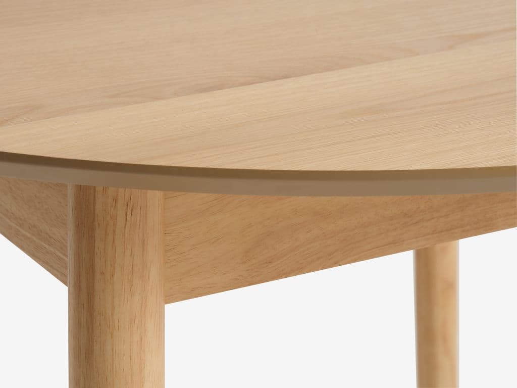Mesa de jantar MARSTRAND Ø110/110x200 carvalho