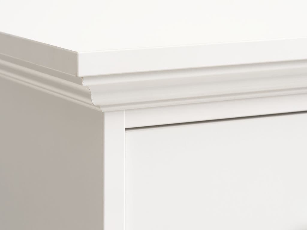 Cómoda FREDENSBORG 5 gavetas branco