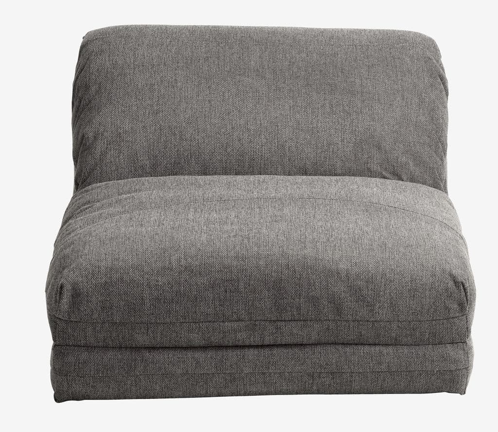 Cadeirão-cama VEGGER tecido cinzento
