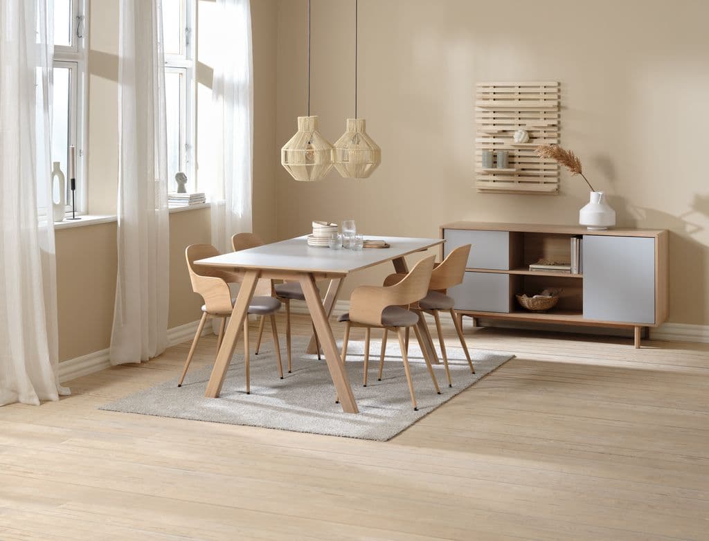 Estante parede KETTINGE 6 prateleiras natural