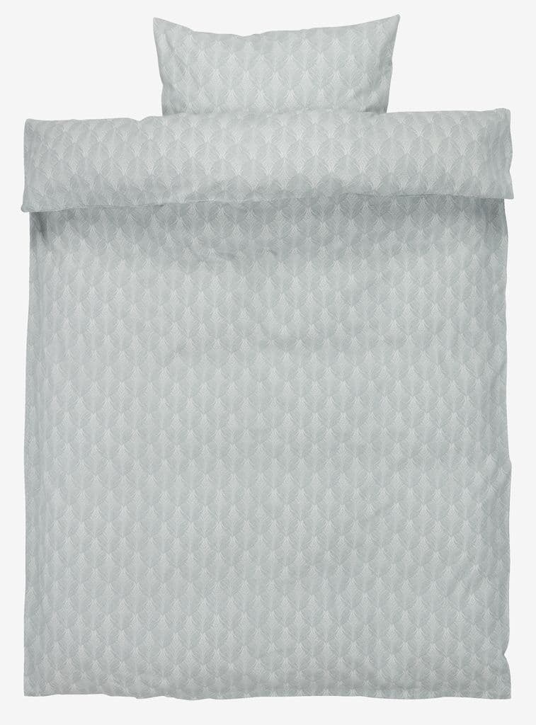 Conjunto capa edredão LINE 155x220 verde-água