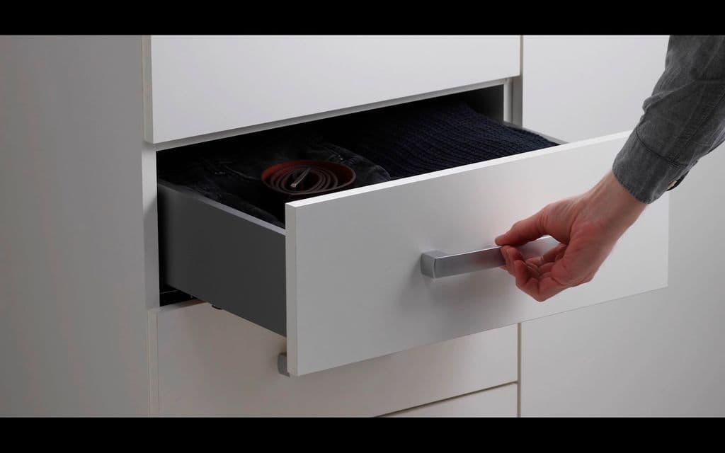 VELLERUP wardrobe, white - JYSK