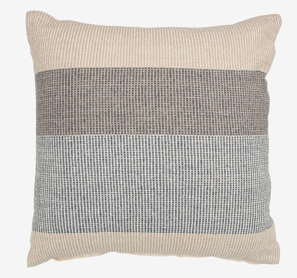 Almofada decorativa BERGFLETTE 45x45 bege/azul