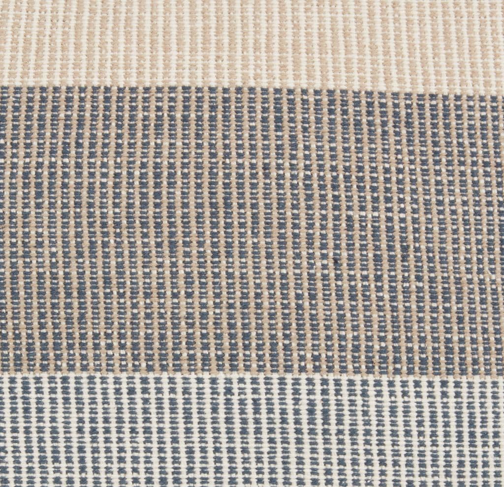 Almofada decorativa BERGFLETTE 45x45 bege/azul