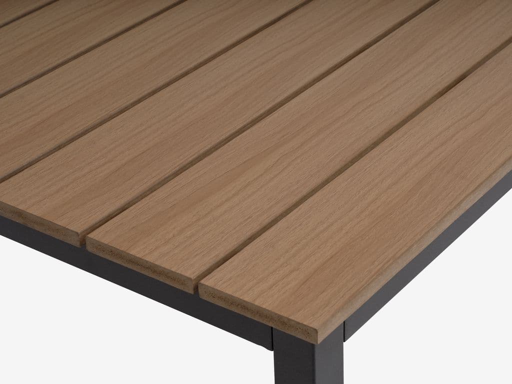 Lounge set BEJSTRUP 4 lugares cinzento