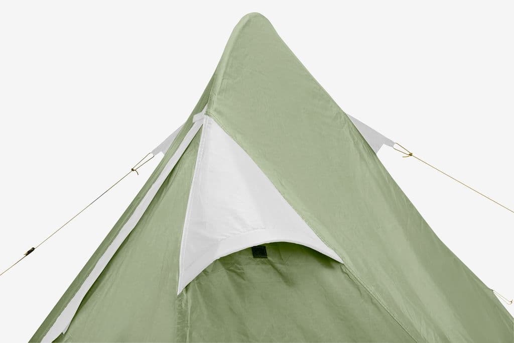 Tenda MUNKHOLM 2 lugares verde/cinzento