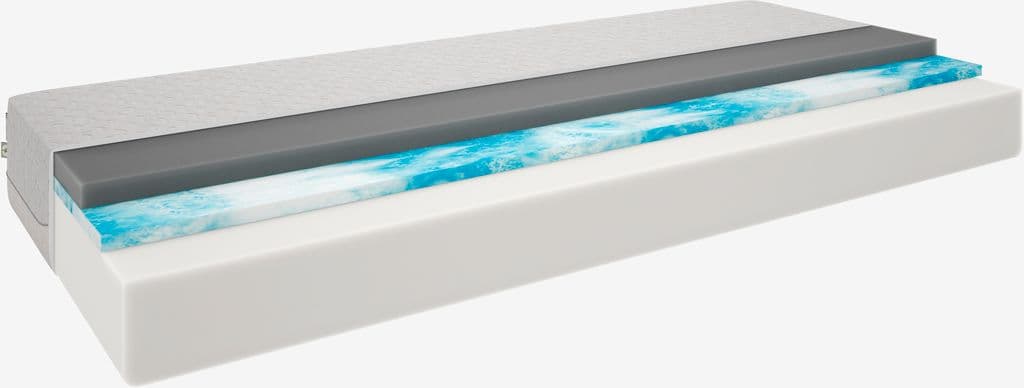 Colchão espuma 90x200cm WELLPUR KVITA GF85 cinzento