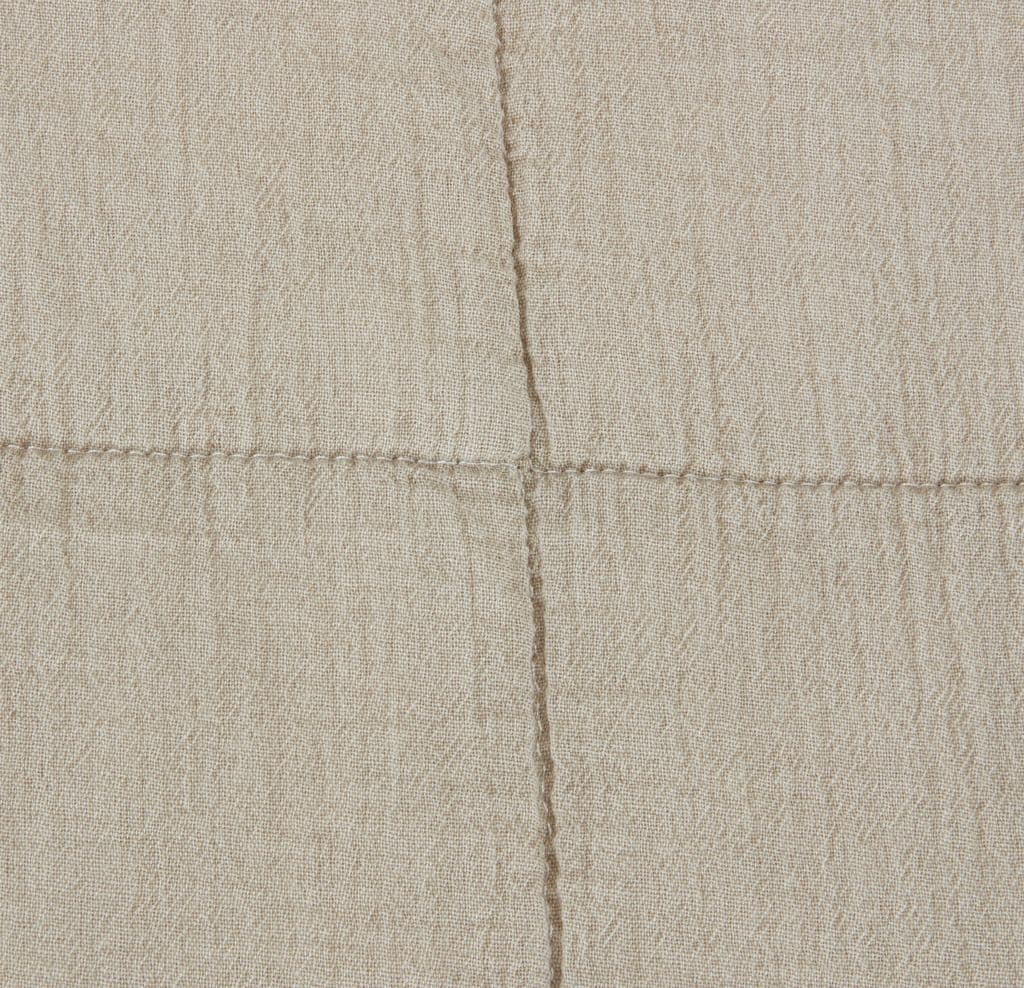 Manta acolchoada VALMUE 130x180 bege