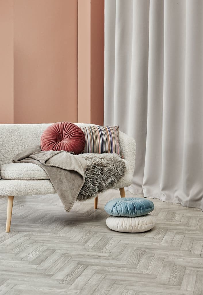 Almofada decorativa KUGLEASK Ø40 coral escuro