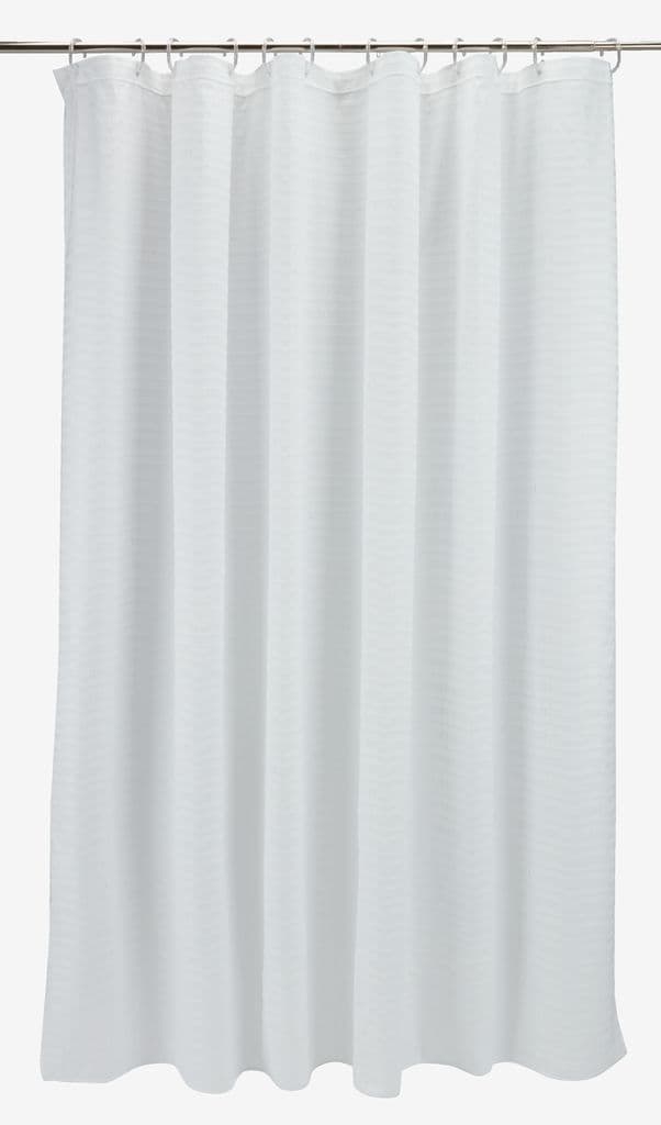Cortina duche LOTTEFORS 180x200 branco KRONBORG