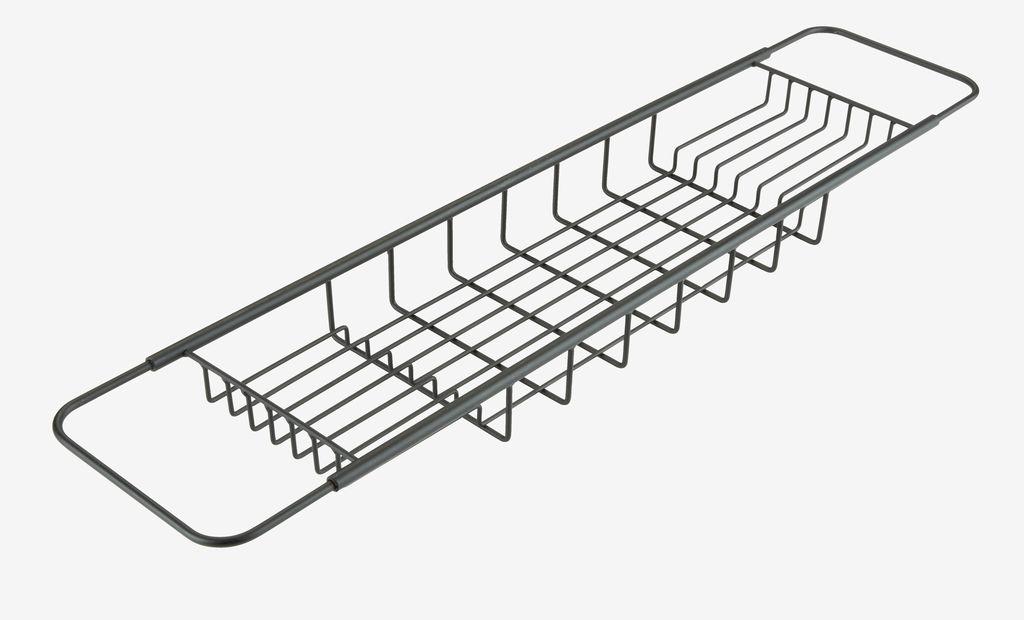 Bandeja banheira ILSBO extremidades telescópicas preto
