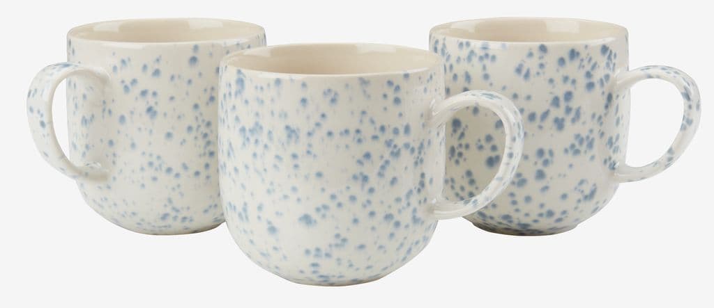 Caneca ALF grés 40cl Ø9xA9cm azul