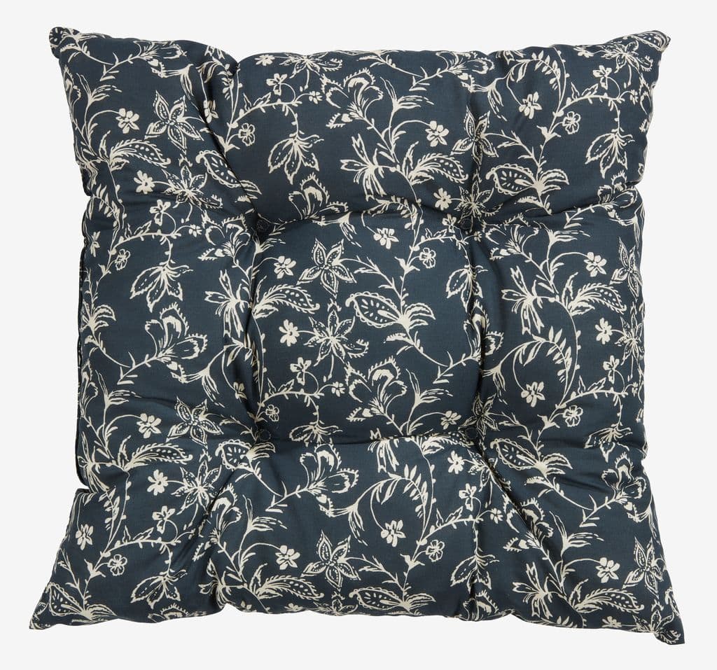 Coxim para cadeira SELJE 40x40x8 azul escuro