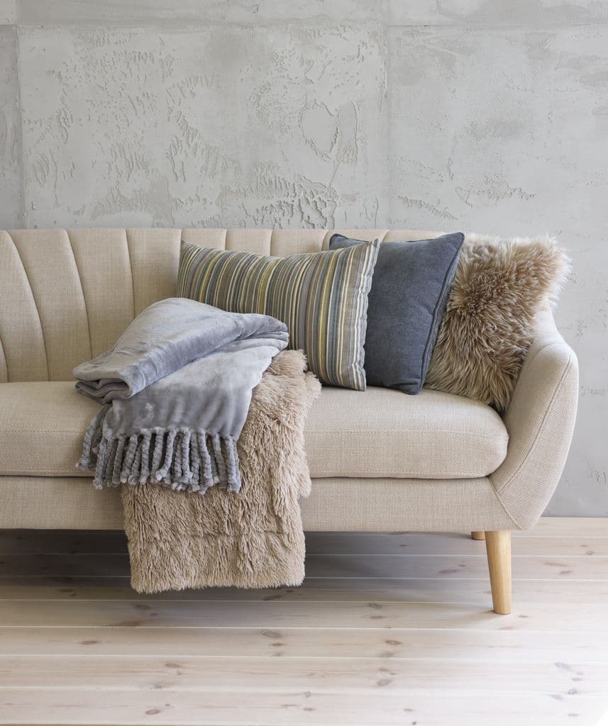Manta MYRFIOL 135x195 taupe