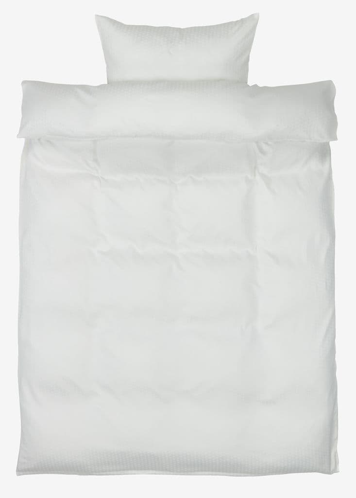 Conjunto capa edredão JULIE micro 155x220 branco