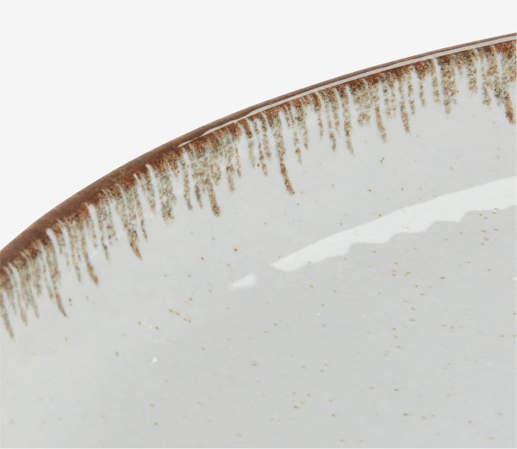 Prato FERDUS Ø27cm grés cinzento