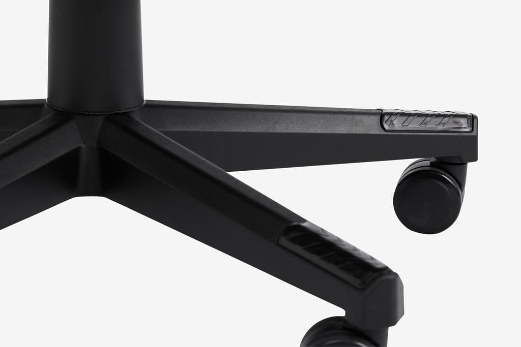 Cadeira gaming NIBE tecido preto/preto