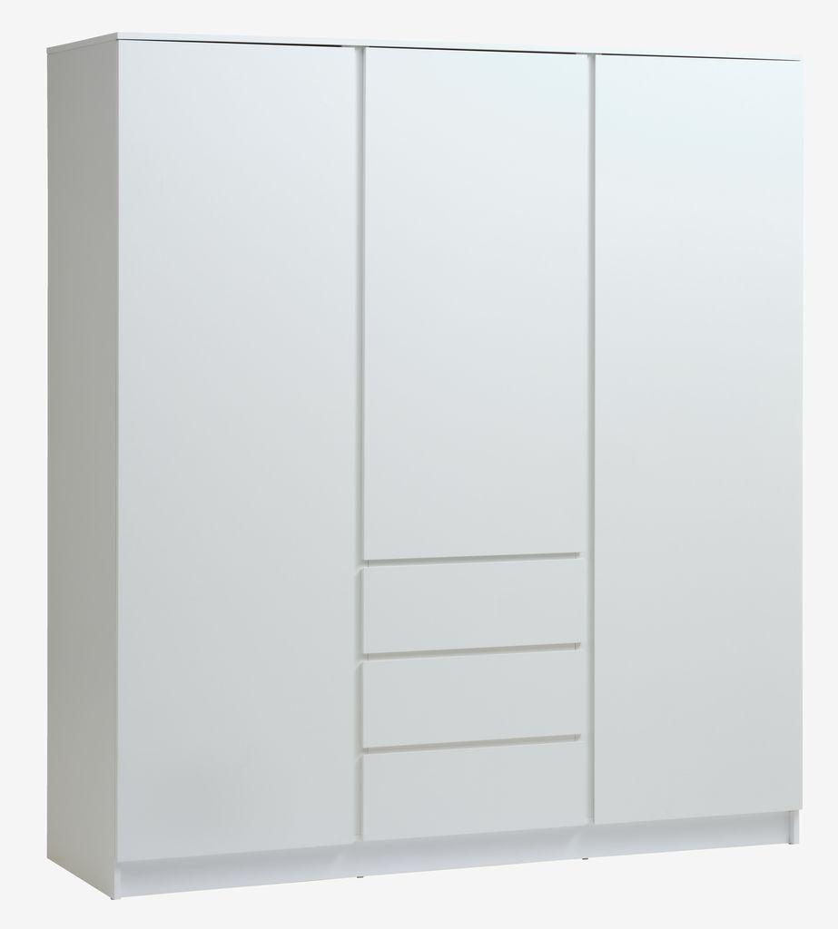 Roupeiro LIMFJORDEN 180x200 combi branco