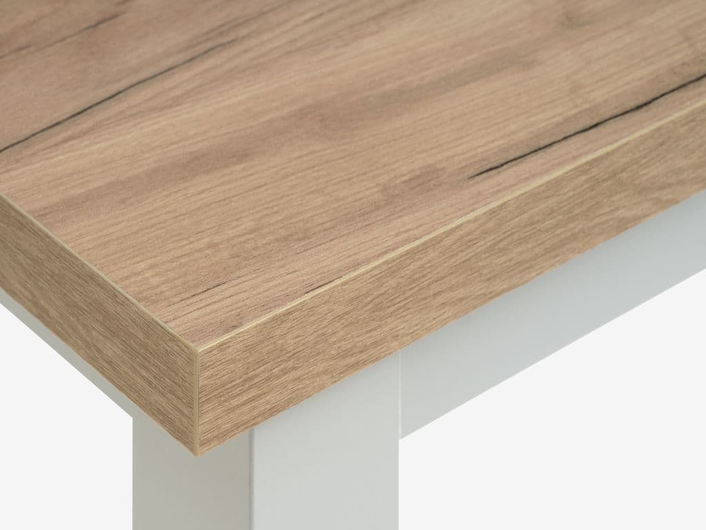Mesa de jantar MARKSKEL 90x150/193 cinzento cl/cor carvalho