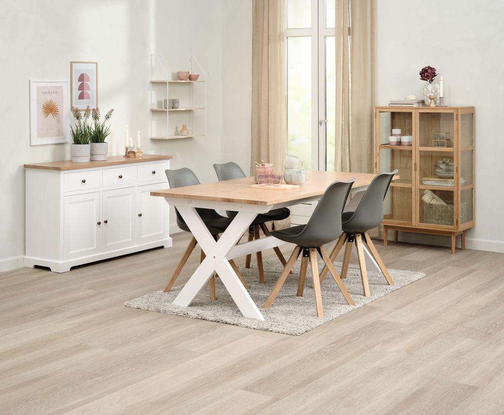 Extensão de mesa VISLINGE 90x45 natural