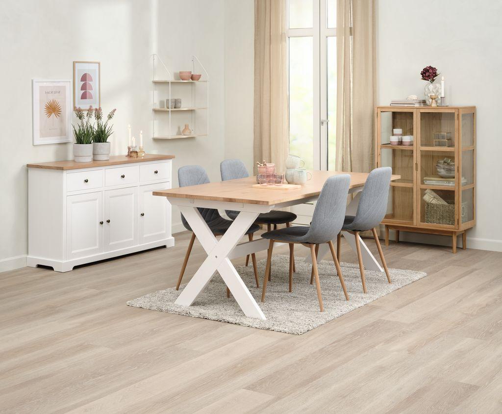 Extensão de mesa VISLINGE 90x45 natural