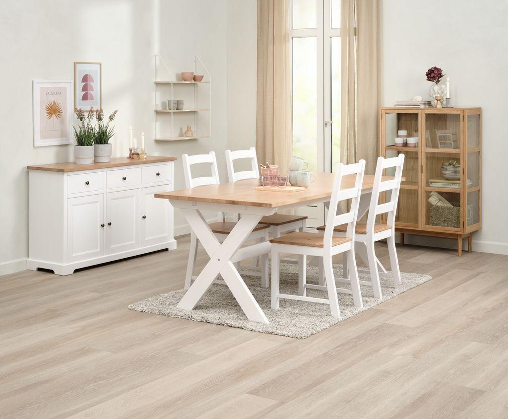 Extensão de mesa VISLINGE 90x45 natural