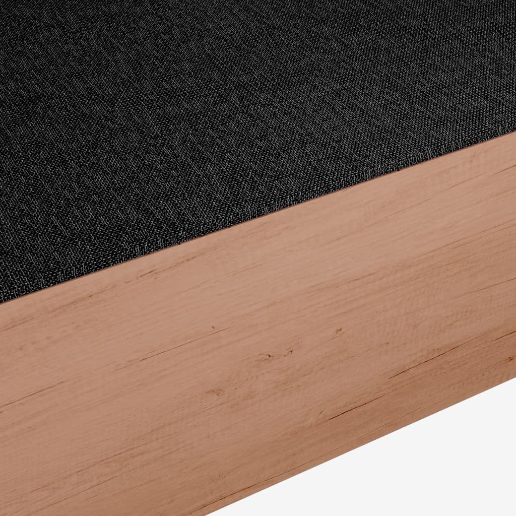 Base sommier 140x190cm URUNDA GA55 preto